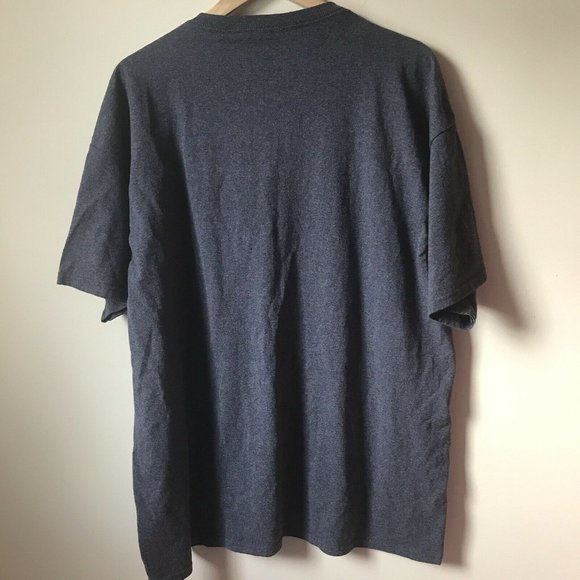 FCB Barcelona spell-out graphic t-shirt gray soccer official men XXL - Picture 3 of 3